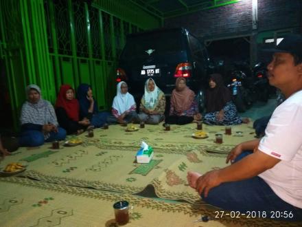 Pertemuan Pokmas Pedukuhan XV Sanden